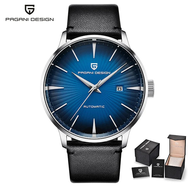 2025 New PAGANI DESIGN Men's Watches Fashion Sports Gold Watch For Men Automatic Mechanical Wristwatches Men Waterproof Leather