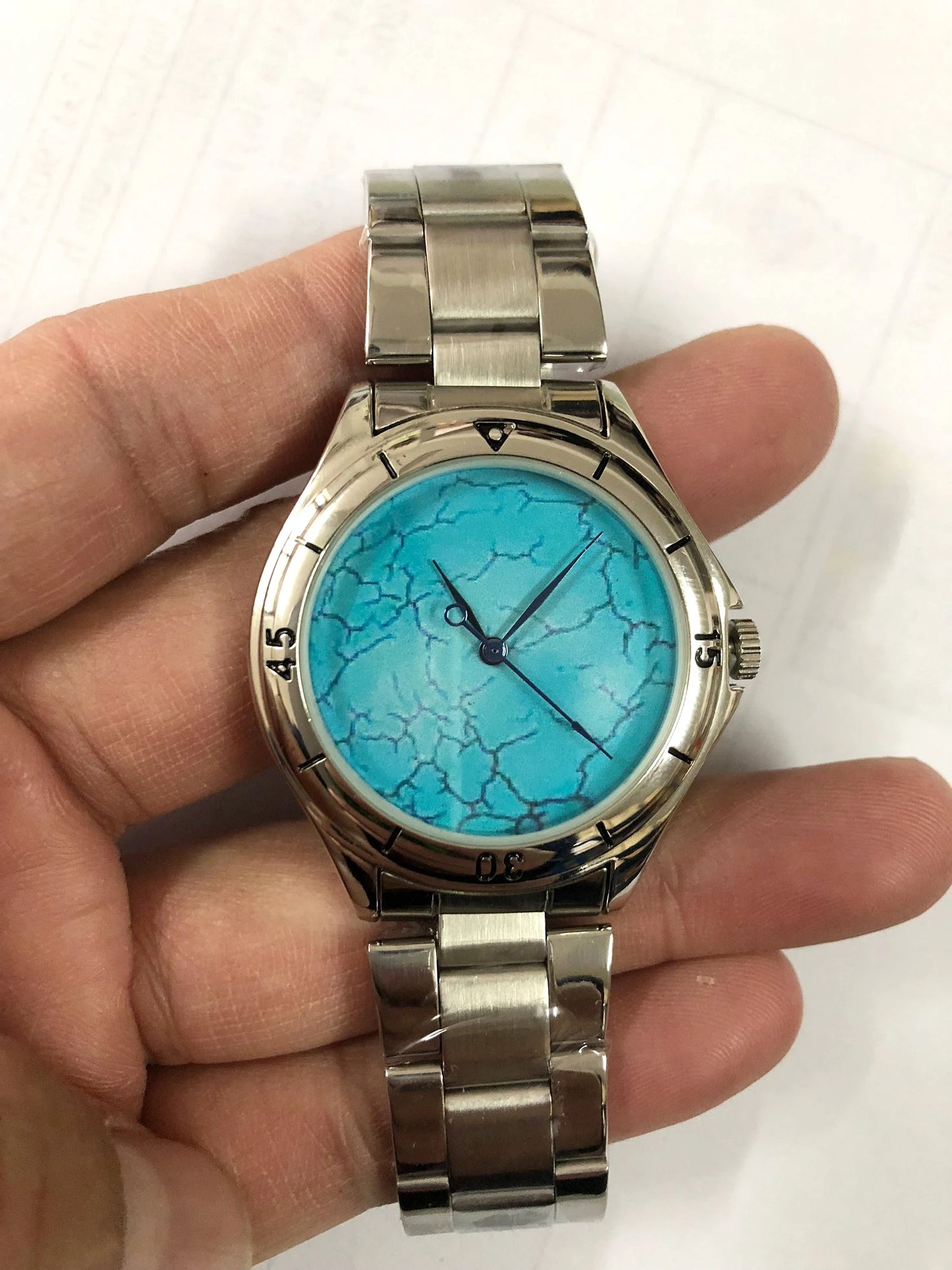 CL055 Custom Logo Watch Photo Print Face Wristwatch Customized Unique DIY Gift For Lovers
