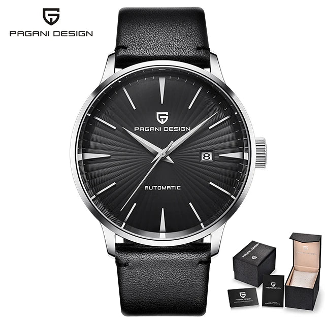 2025 New PAGANI DESIGN Men's Watches Fashion Sports Gold Watch For Men Automatic Mechanical Wristwatches Men Waterproof Leather