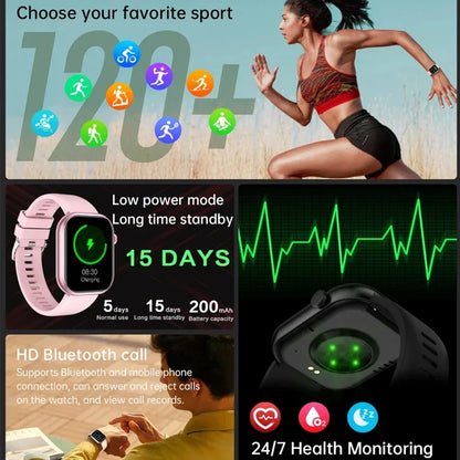 Xiaomi Lady Watches  2026 New Smart Watch Women Full Touch Screen Bluetooth Call Waterproof Sport Fitness Tracker Smartwatch Men