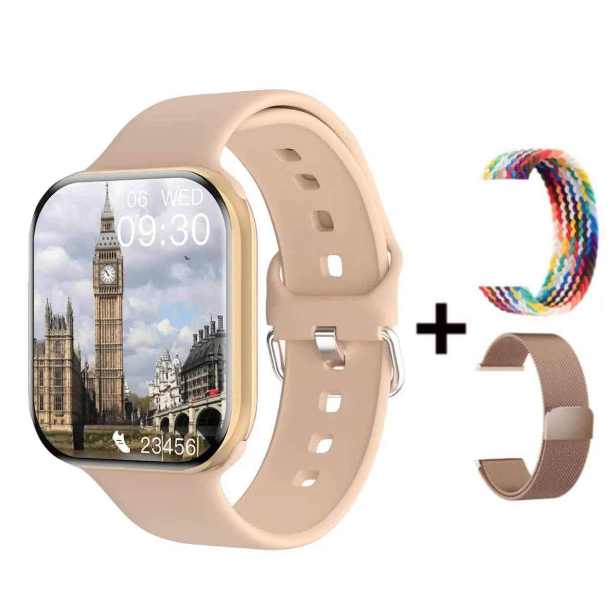 2025 GPS Smart Watch Women Series 10 Screen Bluetooth Call Heart Rate Blood Pressure Men Smartwatch for Apple Watch IWO Watch 10