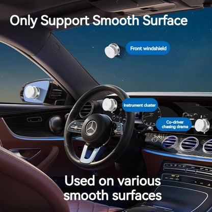 Vacuum Suction Magnetic Car Phone Holder for Glass Surface Easy-install Universal Phone Holder for iPhone Samsung