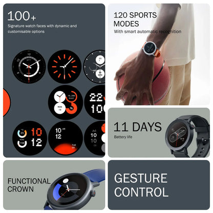 Global Version CMF by Nothing Watch Pro 2 1.32" AMOLED Display Bluetooth Calls with AI Noise Reduction CMF Watch Pro 2