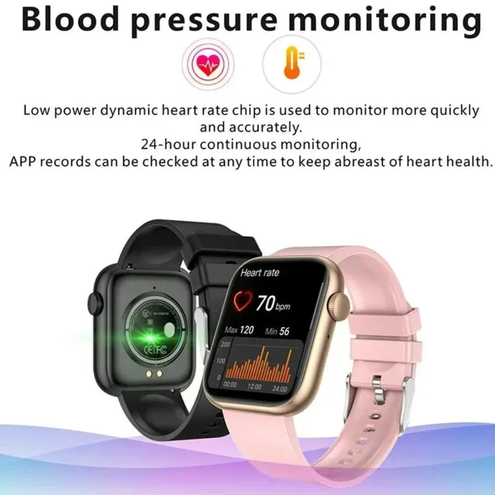 Xiaomi Lady Watches  2026 New Smart Watch Women Full Touch Screen Bluetooth Call Waterproof Sport Fitness Tracker Smartwatch Men