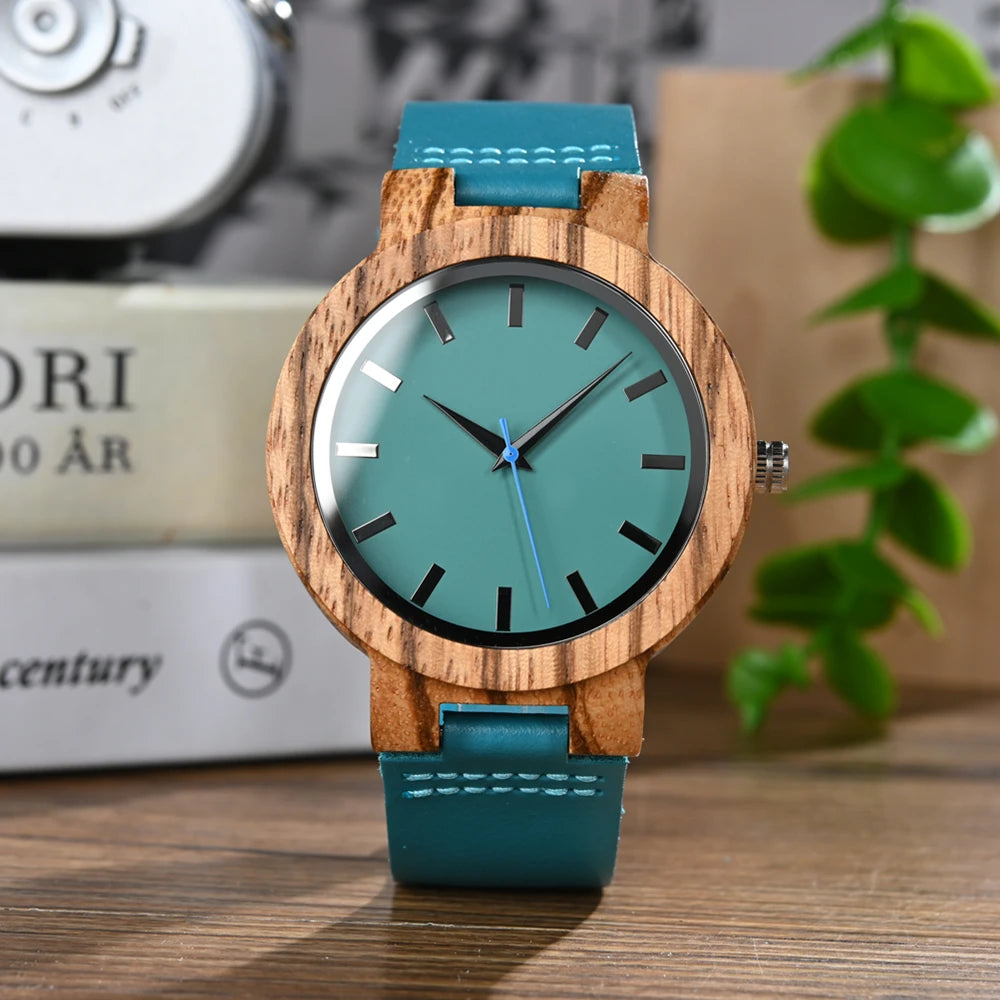 BOBO BIRD Wooden Watches for Men & Women Leather Strap Quartz Watches Support OEM Customized Dropshipping