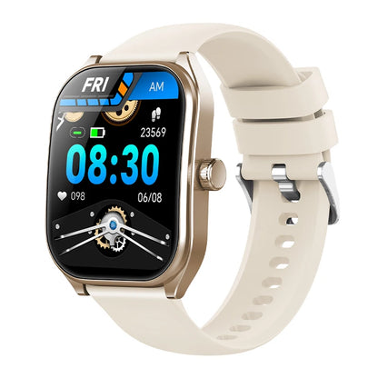 KHwatch 2.01" Curved Screen Smartwatch Men Call Sports Waterproof Wrist Watches Fitness Bracelet Women Watch Clock Smart Watch