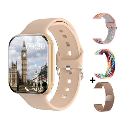 2025 GPS Smart Watch Women Series 10 Screen Bluetooth Call Heart Rate Blood Pressure Men Smartwatch for Apple Watch IWO Watch 10