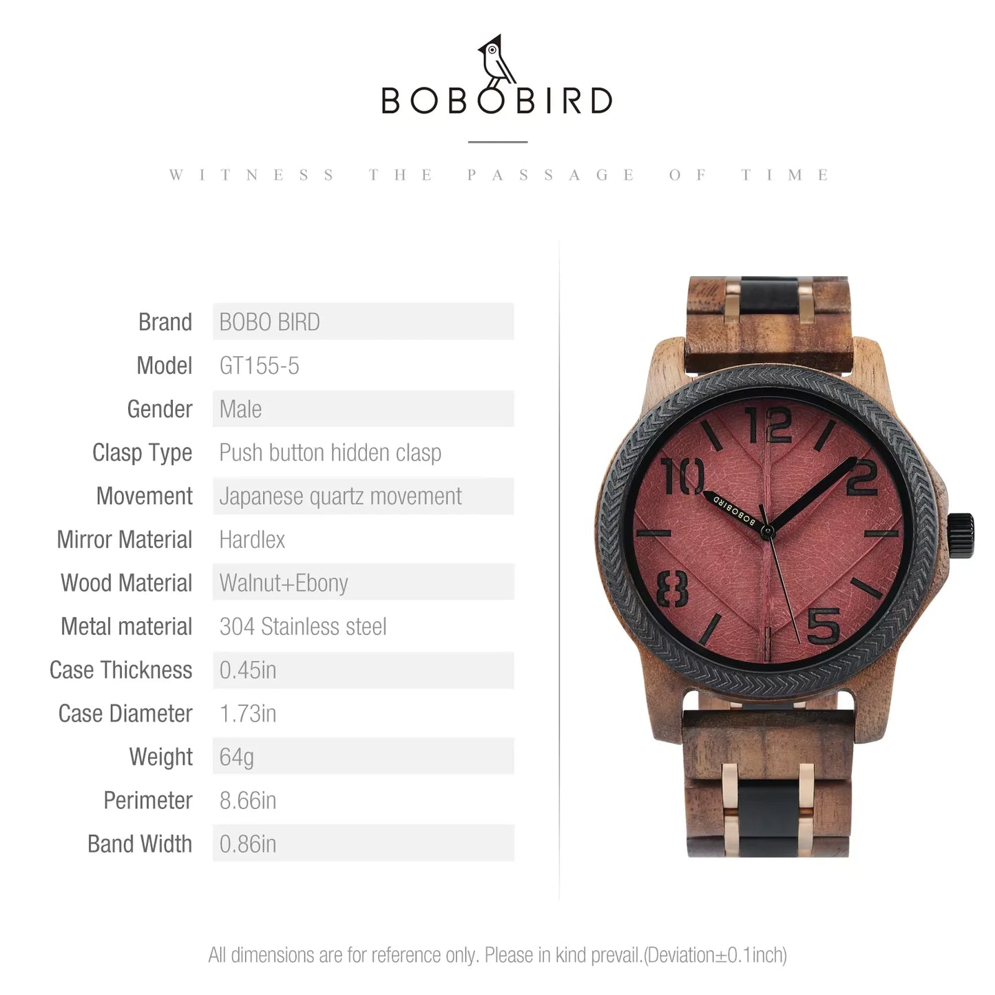 BOBO BIRD Wooden Men Watches Handmade Leaf Dial Custom Blessing Natural Wristwatch Distinctive Wooden Gift Support Dropshipping