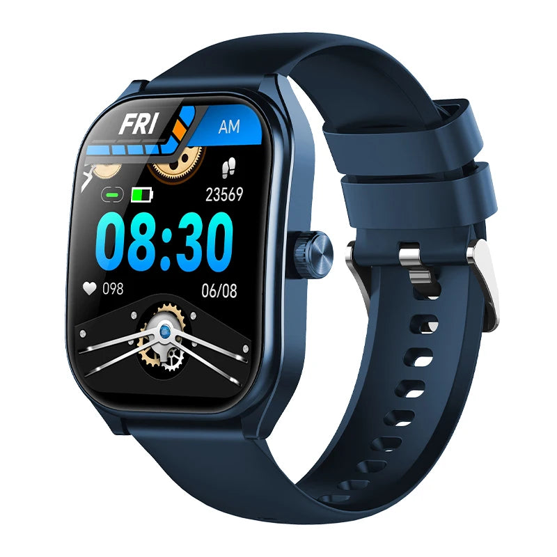 KHwatch 2.01" Curved Screen Smartwatch Men Call Sports Waterproof Wrist Watches Fitness Bracelet Women Watch Clock Smart Watch