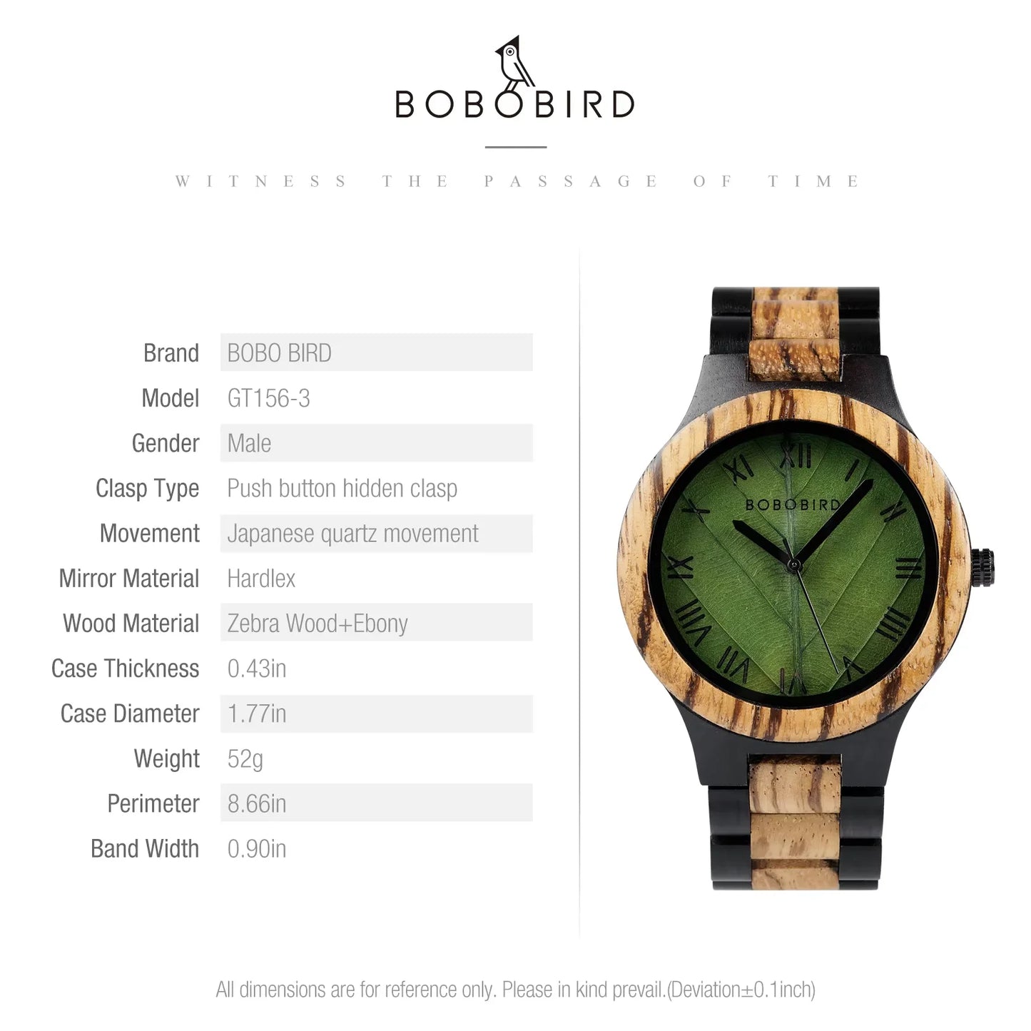 BOBO BIRD Wooden Men Watches Handmade Leaf Dial Custom Blessing Natural Wristwatch Distinctive Wooden Gift Support Dropshipping