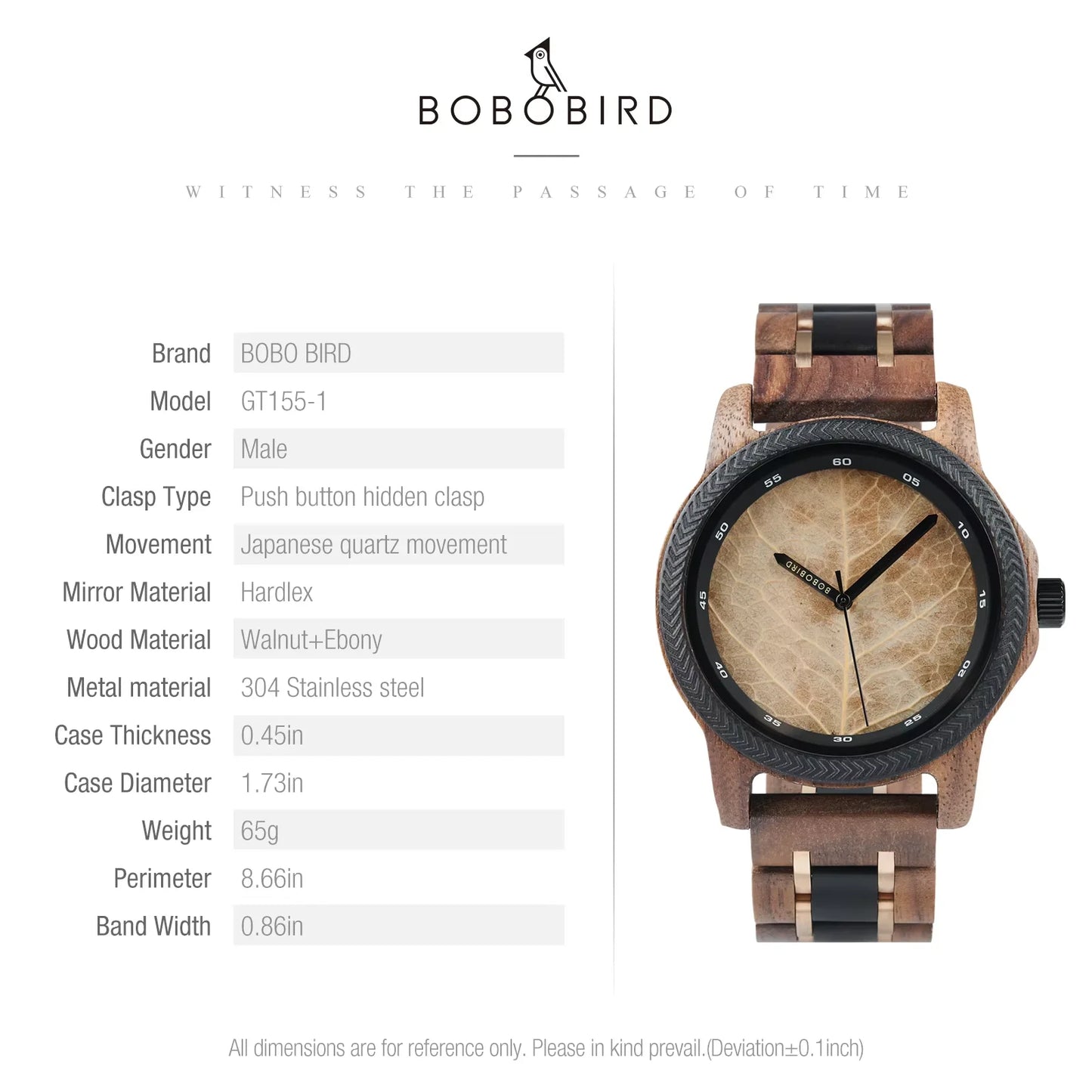 BOBO BIRD Wooden Men Watches Handmade Leaf Dial Custom Blessing Natural Wristwatch Distinctive Wooden Gift Support Dropshipping