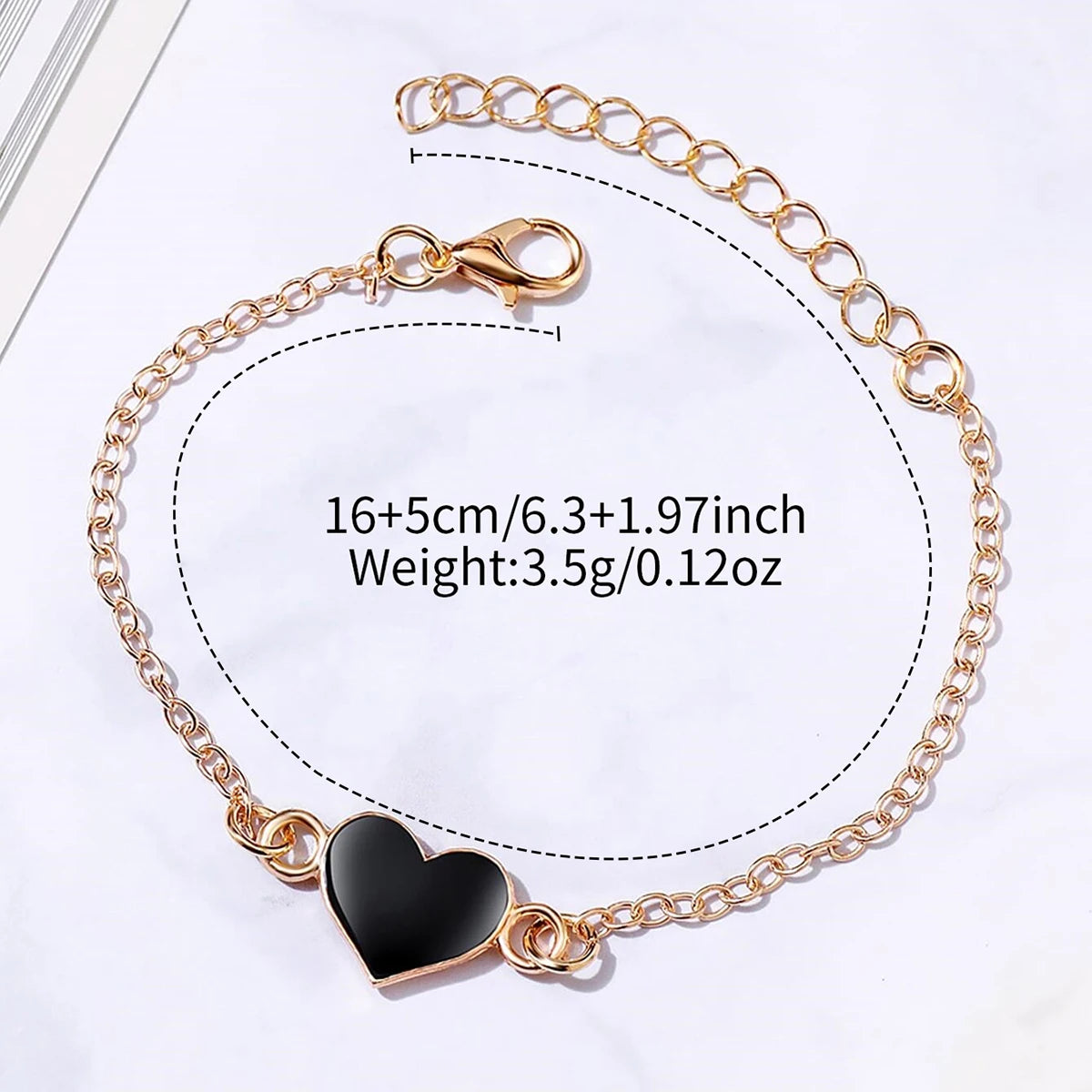 4PCS/Set Couple's Watches Fashion Roma Dial Women Quartz Watch Leather Band Wristwatches Heart Bracelets Set（Without Box）