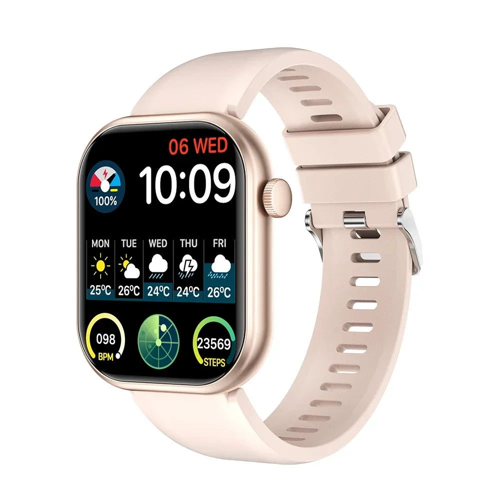 Xiaomi Lady Watches  2026 New Smart Watch Women Full Touch Screen Bluetooth Call Waterproof Sport Fitness Tracker Smartwatch Men