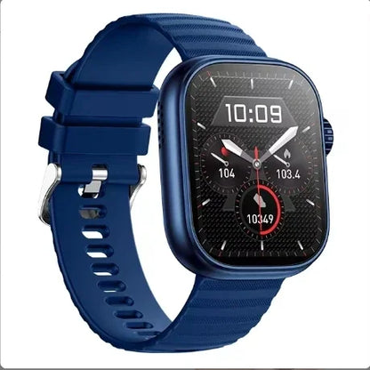 2024 Smart Watch Men Women LED Flashlight 100 Sport Modes Fitness Tracker Body Temperature 2.01 Inch Screen Smartwatch Men Wome