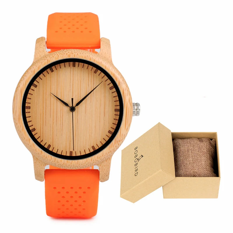 BOBO BIRD Wooden Watches for Men & Women Leather Strap Quartz Watches Support OEM Customized Dropshipping