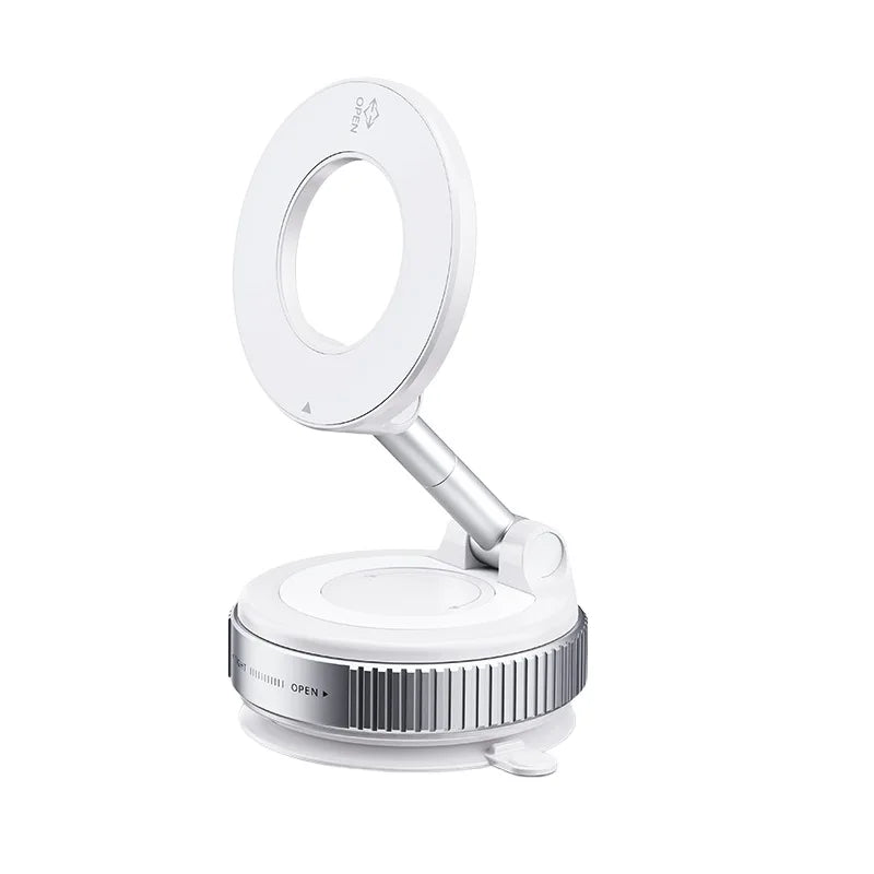 Vacuum Suction Magnetic Car Phone Holder for Glass Surface Easy-install Universal Phone Holder for iPhone Samsung