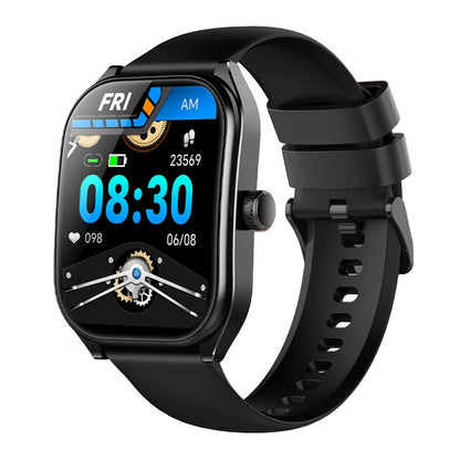 KHwatch 2.01" Curved Screen Smartwatch Men Call Sports Waterproof Wrist Watches Fitness Bracelet Women Watch Clock Smart Watch