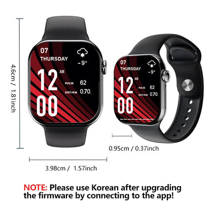 S10 Smartwatch IP68 Waterproof Andriod IOS Bluetooth Call Fitness Sports Custom Watch Face AI Voice Smart Watches for Men Women