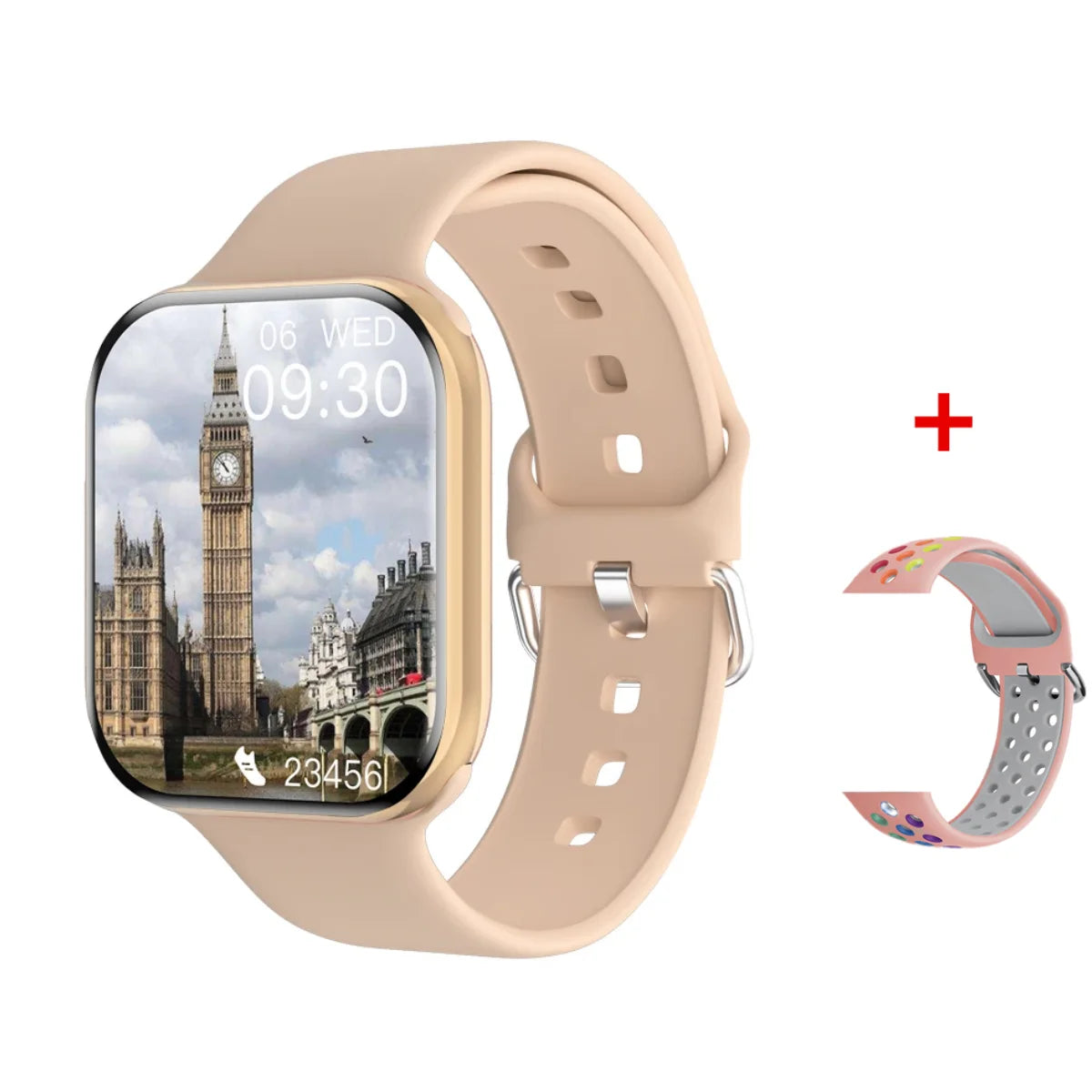 2025 GPS Smart Watch Women Series 10 Screen Bluetooth Call Heart Rate Blood Pressure Men Smartwatch for Apple Watch IWO Watch 10