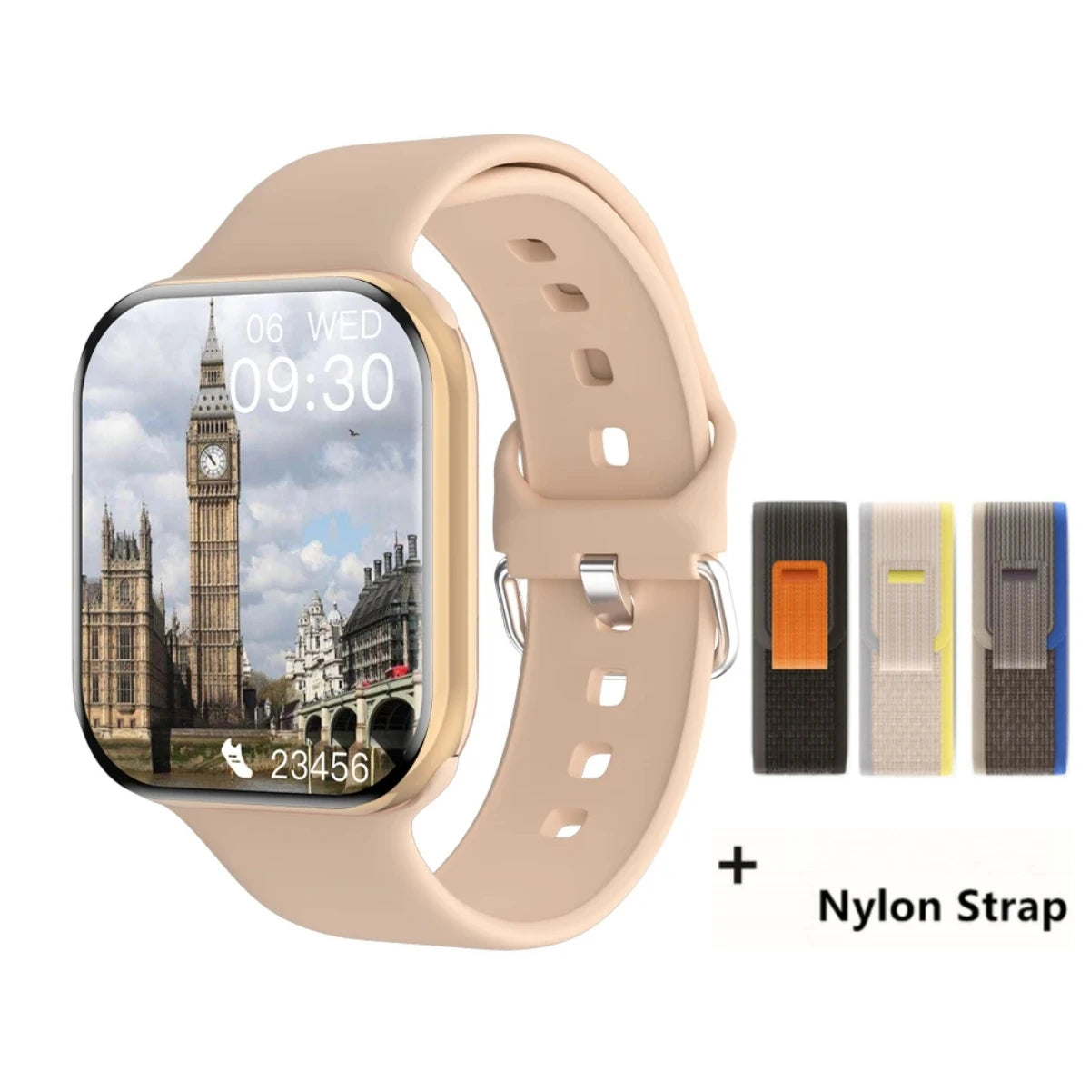 2025 GPS Smart Watch Women Series 10 Screen Bluetooth Call Heart Rate Blood Pressure Men Smartwatch for Apple Watch IWO Watch 10